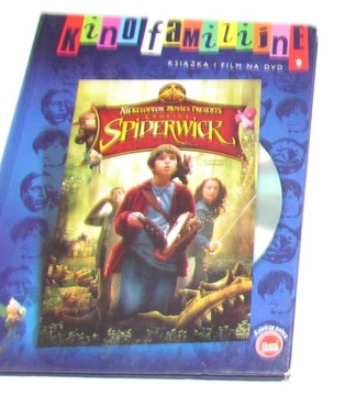 Kroniki Spiderwick płyta DVD książka Kino Familijne NICKELODEON