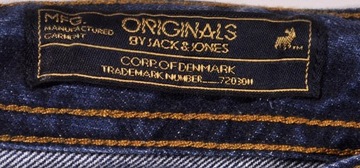 JACK AND JONES spodnie TAPERED jeans TIM _ W30 L34