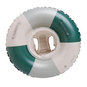 Детский круг для плавания Тренажер для плавания Надувные швы зеленого цвета