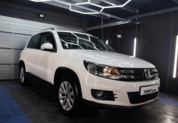 Volkswagen Tiguan I SUV Facelifting 1.4 TSI BlueMotion 160KM 2012 Volkswagen Tiguan Tiguan_Panoramiczny dach_Alufelgi17_Podgrzewane fotele