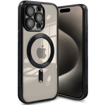 ЧЕХОЛ С МАГНИТНЫМ БЛЕСКОМ + СТЕКЛО 9H для IPHONE 15 PRO