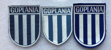 Goplania Inowrocław - zestaw 3 naszywek