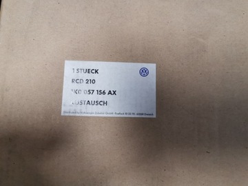 Магнитола RCD210 Volkswagen 1K0057156AX 1K0035156AX