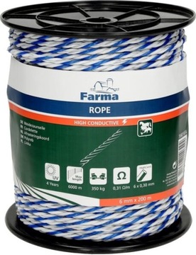 Linka ogrodzeniowa HighCond 200m 6x0.30mm 704016FA