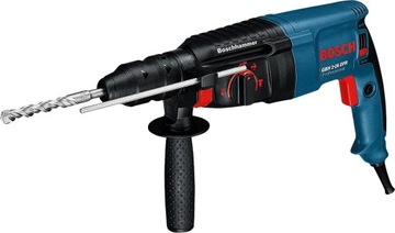 BOSCH HAMMER 800W 2.7J + ДОПОЛНИТЕЛЬНАЯ РУЧКА GBH 2-26DFR + СВЕРЛА SDS