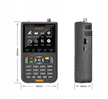 H.264 LCD DVB ИЗМЕРИТЕЛЬ ПОИСКА ТЕЛЕВИЗИОНА
