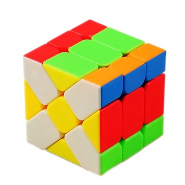 Moyu Meilong MoFangJiaoShi 3x3 Windmill Axis Fisher Magic Cube 3x3x3 Puzzle