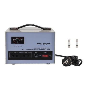 Regulator napięcia 500 W Wejście 160–250 V Wyjście 220 V Jednofazowy UA