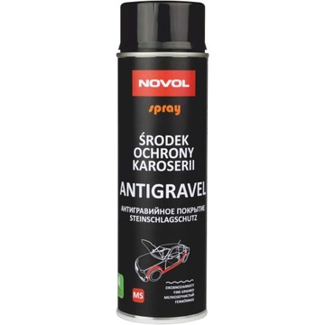 NOVOL Antigravel Baranek Ochrona Karoserii Czarny