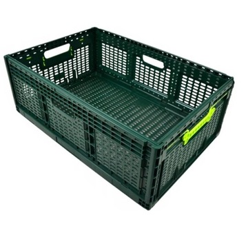 Корзина, складной ящик 46л Темно-зеленый