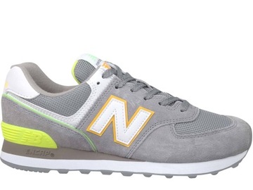 NEW BALANCE 574 WL574CM2 BUTY DAMSKIE SKÓRA SZARE