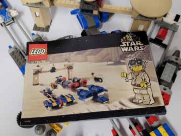 UNIKAT 7159 Lego Star Wars Poracer с инструкцией Алдар Бидо 2000 г.