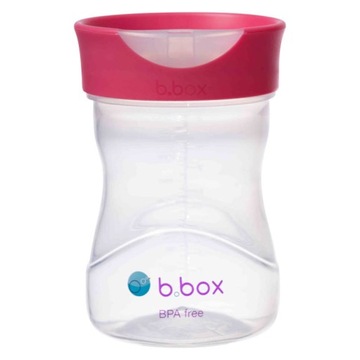 B.Box Treningowy Kubek do Picia 240ml MALINA 12m+