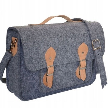 Aktówka filcowa 15 cali - Torba na laptopa 15 cali