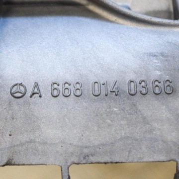 MERCEDES-BENZ A W168 HŘÍDEL OJNICE VAČKA VAČKY(ROZVODU) KRYT OLEJE A6680140366 2