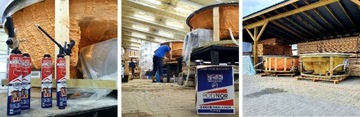 6x изоляционной пены POLYNOR PRO 750 PUR