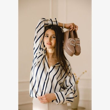 РАСКРАШЕННЫЕ МОКАСИНЫ С ДЕКОРАТИВНОЙ ПЛАТФОРМОЙ, размер 39