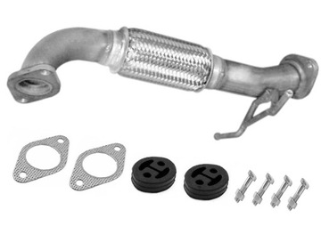 VOLVO C30 , S40 , V50 1.6D TŁUMIK ZŁĄCZE ŁĄCZNIK + ZWSTAW