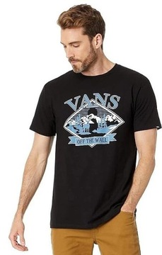 T-shirt Vans Mountain Scenic - Black