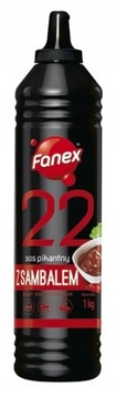 Fanex Sos z SAMBALEM PIKANTNY 1000 g