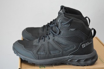 JACK WOLFSKIN Buty damskie r.40,5 czarny 25,5cm PO ZWROCIE