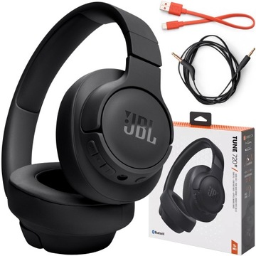 SŁUCHAWKI BEZPRZEWODOWE JBL Z MIKROFONEM SPORTOWE BLUETOOTH 5.3 BATERIA 76h