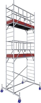 Передвижные алюминиевые леса Krause Protec 6,30 м