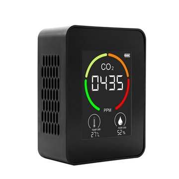 WIELOFUNKCYJNY TERMOHIGROMETR Z DETEKTOREM CO2