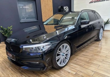 BMW Seria 5 G30-G31 Touring 520d 190KM 2019 BMW Seria 5 2.0D 190KM automat gwarancja FULL LED AUTOMAT navi 2.0, zdjęcie 11