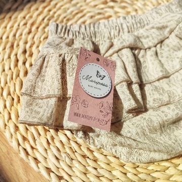 ЛЕТО Муслиновые трусики-шаровары на памперсах