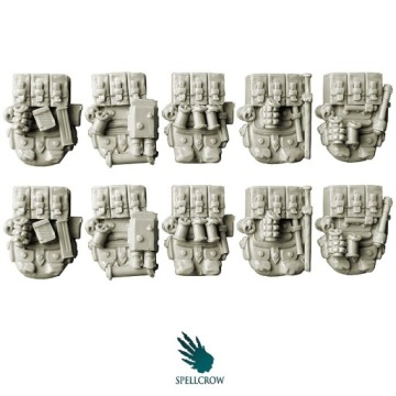 Shock Troops Equipped Backpacks 10 szt. Guard