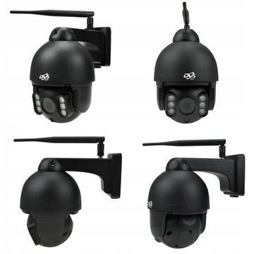 KAMERA OBROTOWA WiFi IP 5Mpx PTZ ZEWNĘTRZNA BLACK