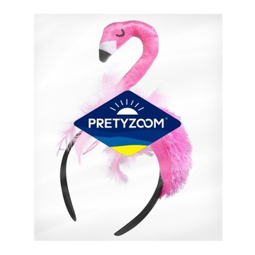 FLAMINGO KOSTIUM WSTĄŻKA ŚWIĄTECZNA DELIKATNY COSPLAY DOPASOWANIE