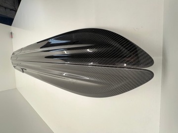 KOMPLET LIŠTA DVEŘE PŘEDNÍ ZADNÍ PORSCHE MACAN 95B 2014-2024 CARBON