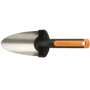 FISKARS PREMIUM Łopatka ogrodowa mała do sadzenia przesadzania roślin ziemi
