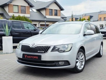Skoda Superb II Outdoor 1.6 TDI CR DPF 105KM 2015 Skoda Superb ___Platinum___BiXenon LED Navi Kamera Panorama___Gwarancja___, zdjęcie 19