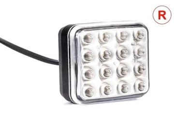 LAMPA TYLNA COFANIA TYŁ FT-041 LED WSTECZNY MOCNA POLSKA FRISTOM DIODOWA