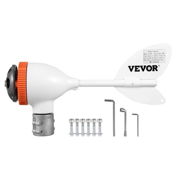 Ветрогенератор VEVOR 12В 400Вт 3 лопасти