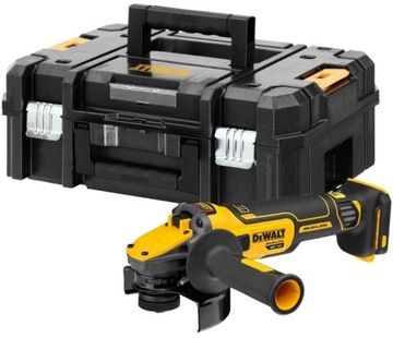 Akumulatorowa szlifierka kątowa 125mm body w walizce DeWalt