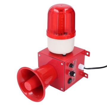 KONTROLKA /BUZER 115dB SYGNALIZATOR ŚWIETL DŹWIĘKOW DC24V
