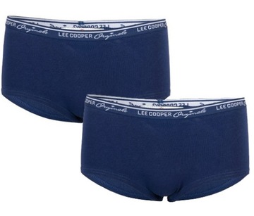 Majtki LEE COOPER damskie HIPSTERS Bawełniane 2-PAK tu S