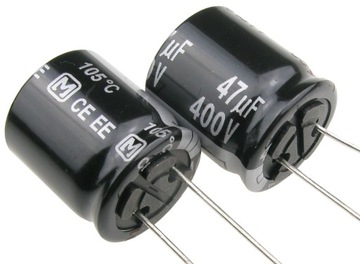 Kondensator elektrolityczny 47uF/400V 105C 18x21mm Panasonic EE /4212