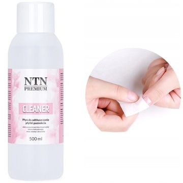 NTN PREMIUM Nail Cleaner Эффективное обезжиривающее средство для гибридов 500 мл