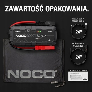 АВТОБУСТЕР СТАРТЕР АВТОБУС POWERBANK 4250A NOCO PLUS GBX155X США