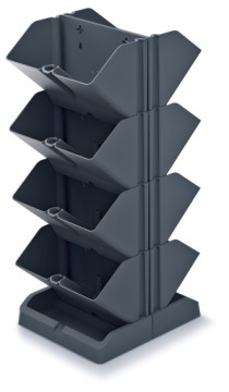 ВЕРТИКАЛЬНЫЙ САД, ПОДВЕСНЫЕ, СТОЯЩИЕ, МОДУЛЬНЫЕ ЦВЕТОЧНЫЕ ГАЗОНЫ, 20x12x48см, диаметр 12см