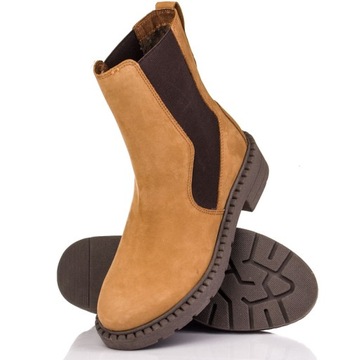 Marco Tozzi Sztyblety 2-25401-41 Cognac Nubuck 396