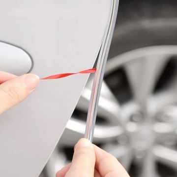 ЗАЩИТА КРАЯ ДВЕРИ АВТОМОБИЛЯ ПРОЗРАЧНАЯ ПРОКЛАДКА КРАЯ АВТОМОБИЛЯ 5M