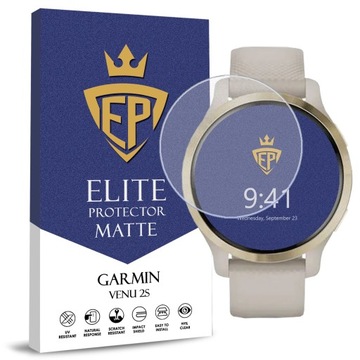 SZKŁO 5D MATOWE DO GARMIN VENU 2S NIETŁUKĄCE BRAK ODCISKÓW PALCÓW ORYGINAŁ