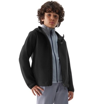 4F ВЕСЕННЯЯ ПРОЗРАЧНАЯ СПОРТИВНАЯ КУРТКА СОФТШЕЛЛ ДЛЯ МАЛЬЧИКОВ НА КАЖДЫЙ ДЕНЬ