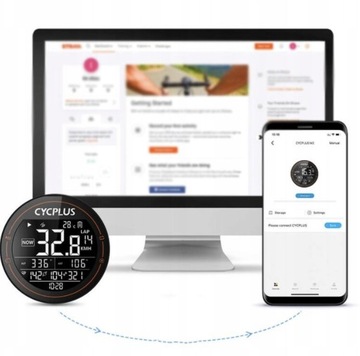 Беспроводной велокомпьютер Cycplus M2